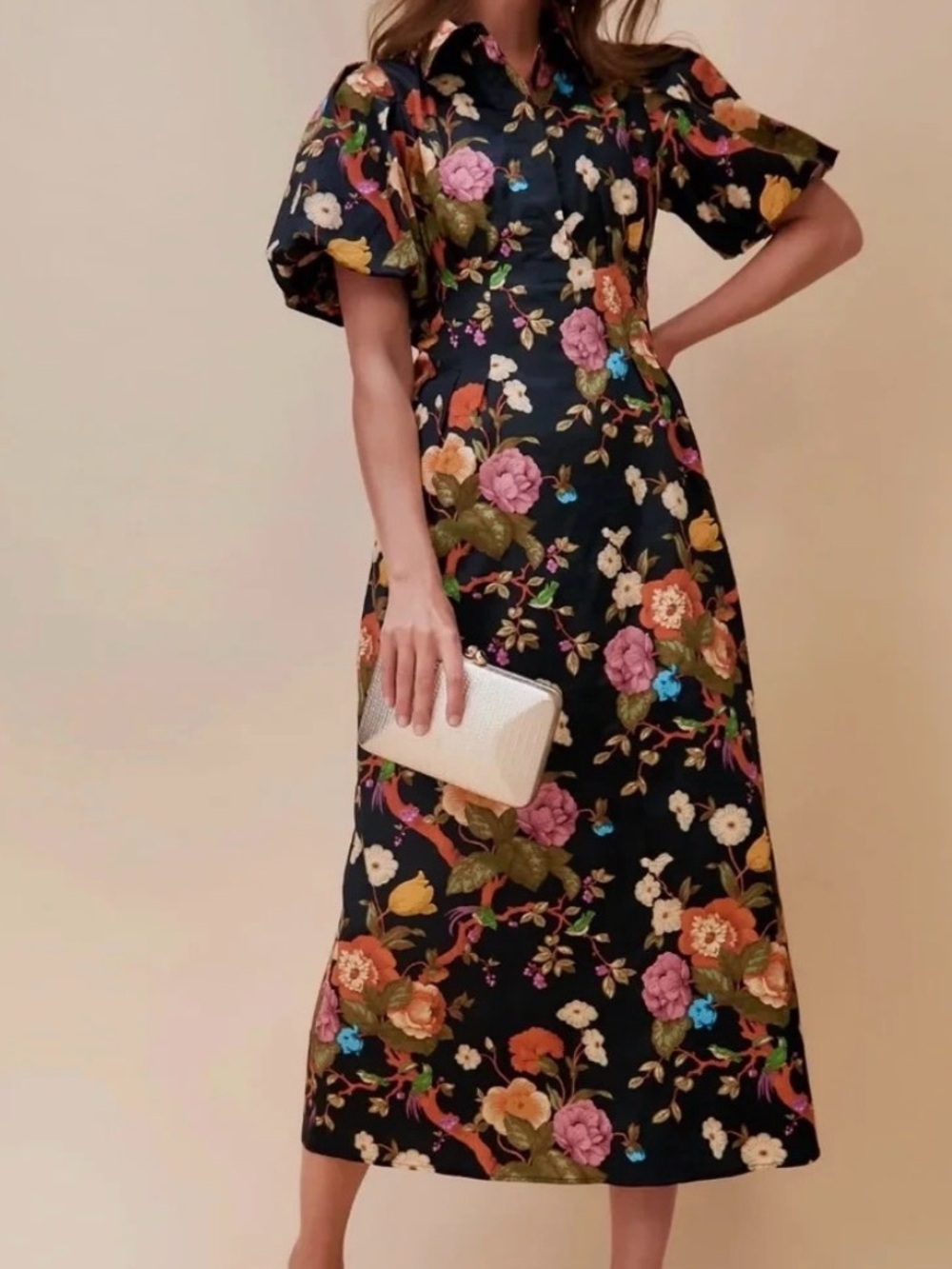 Tuckernuck Baroque Floral Delaney Dress